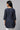 Blue Denim Jacquard Short kurta