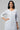 White Floral Printed Short Cotton kurta