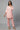 Pink Floral Print Casual Summer kurta