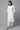 White Basic Solid Cotton Trouser Pants