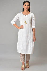 Gold Solid Straight Trouser