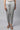 Grey Zari Embroidered and Sequins Straight Kurta and Trouser Set