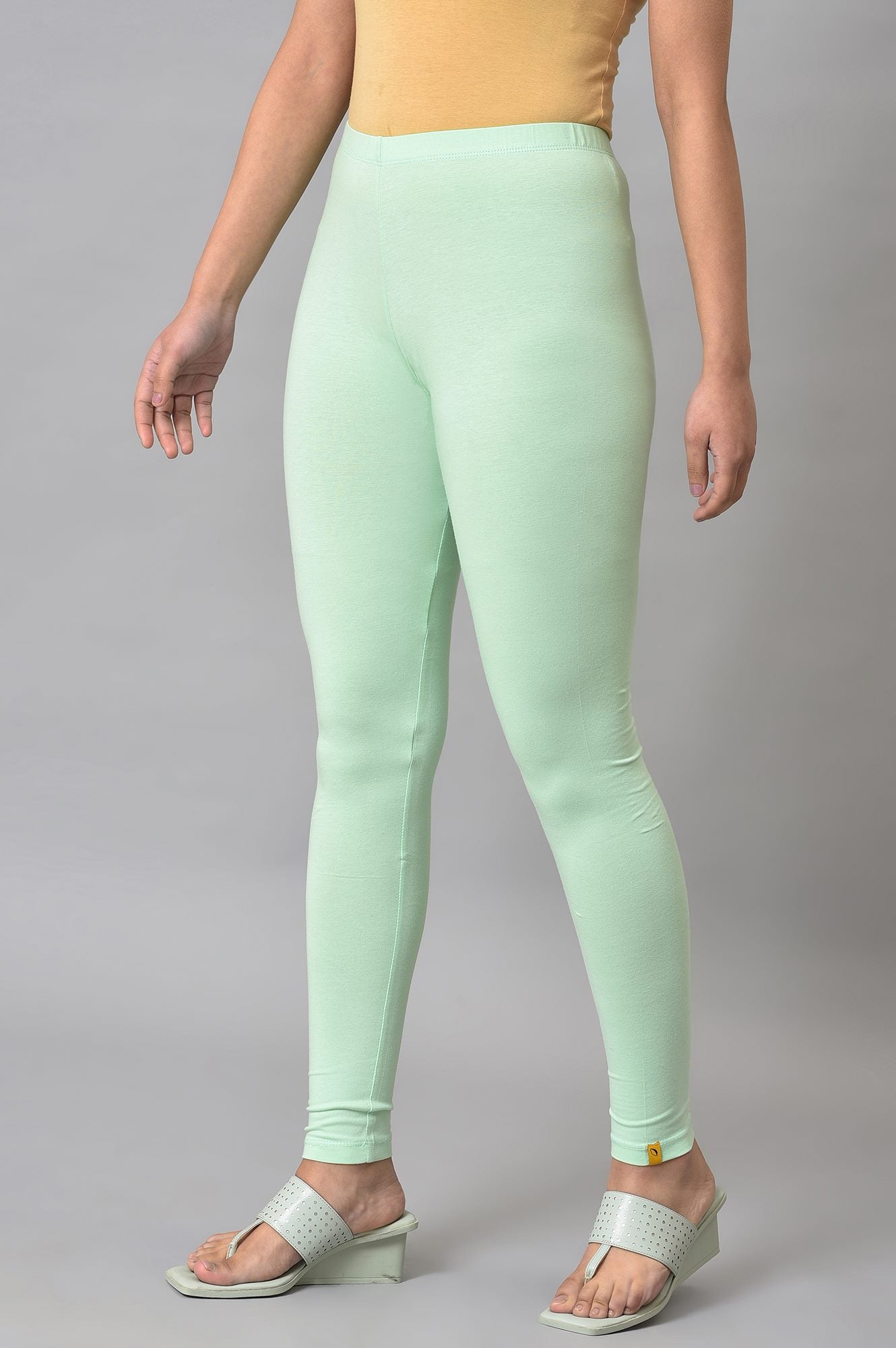 Ladies green tights best sale