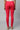 Red Cotton Lycra Tights