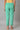 Green Straight Fit Plus Size Trouser Pants