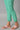 Green Straight Fit Plus Size Trouser Pants