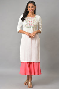 Pink Staight Fit Plus Size Women Palazzo