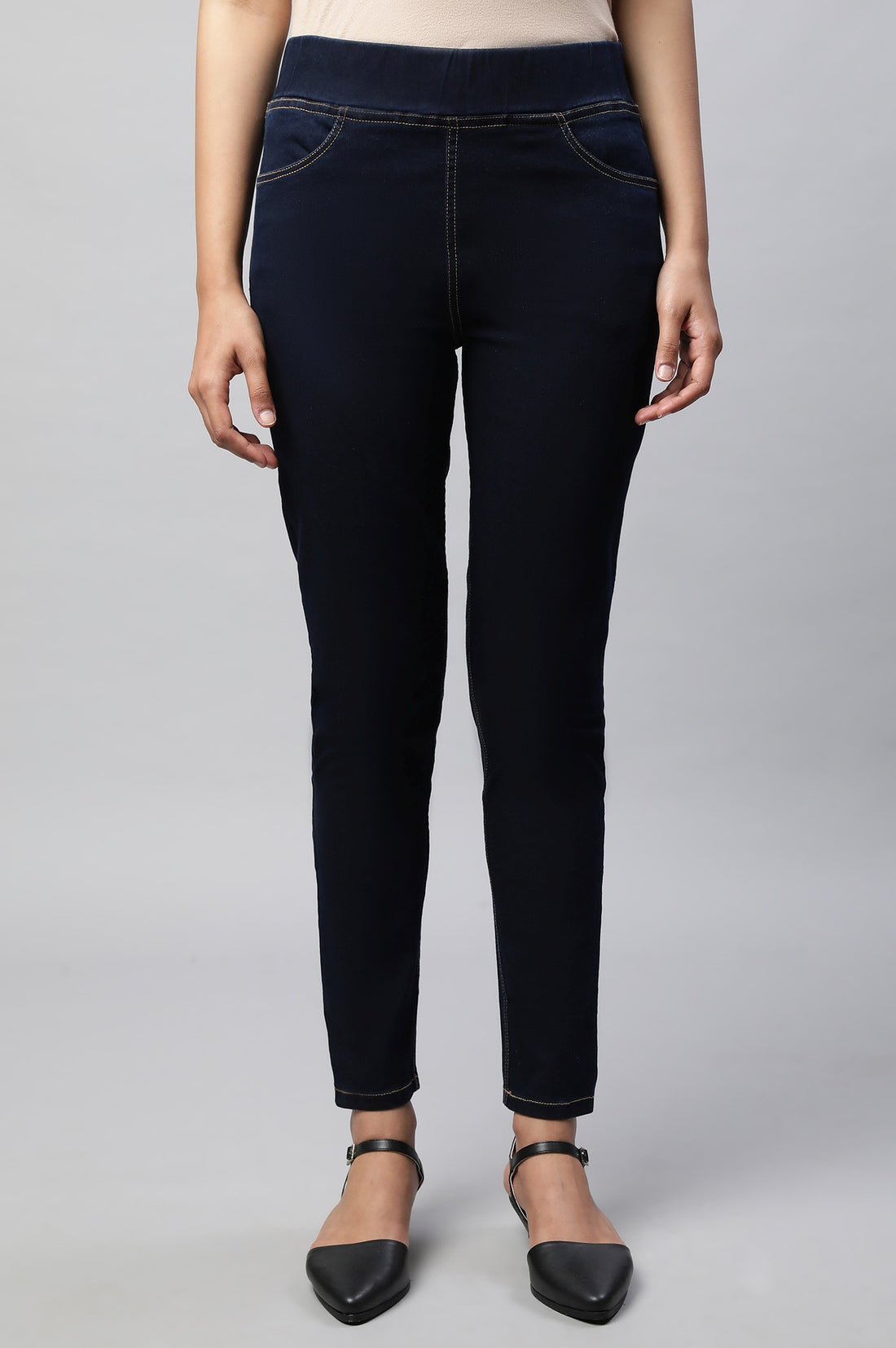 Black Jeggings Aurelia Jeggings Buy Blue Denim Jeggings Online For