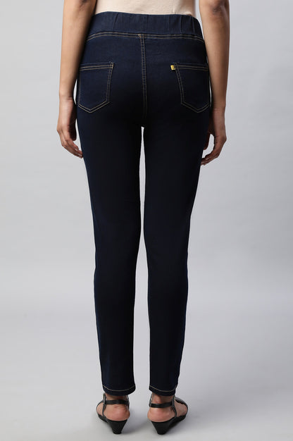 Blue Denim Jeggings