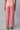 Pink Narrow Palazzo With Pleats