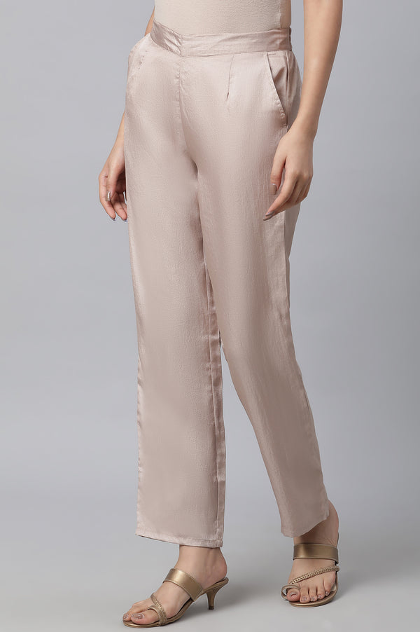 Elleven Women's Cuban Gold Narrow Fit Palazzo