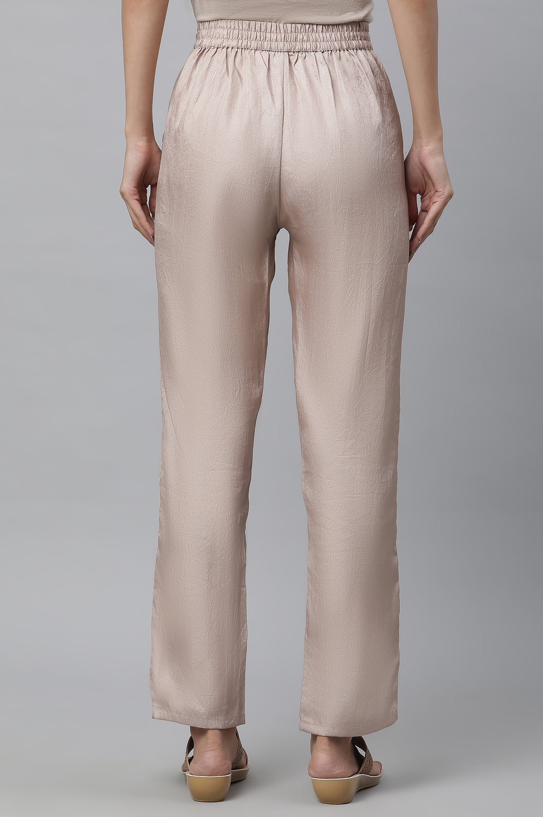 Cuban Gold Narrow Fit Palazzo