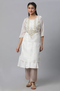 Cuban Gold Narrow Fit Palazzo
