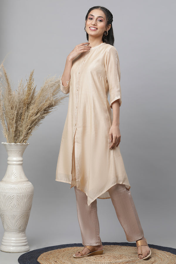 Cuban Gold Narrow Fit Palazzo