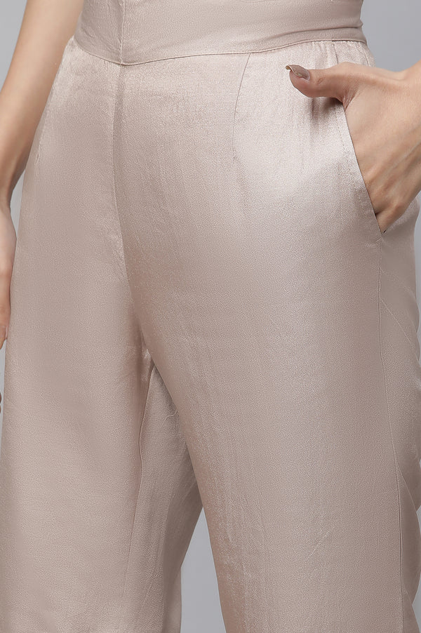 Cuban Gold Narrow Fit Palazzo
