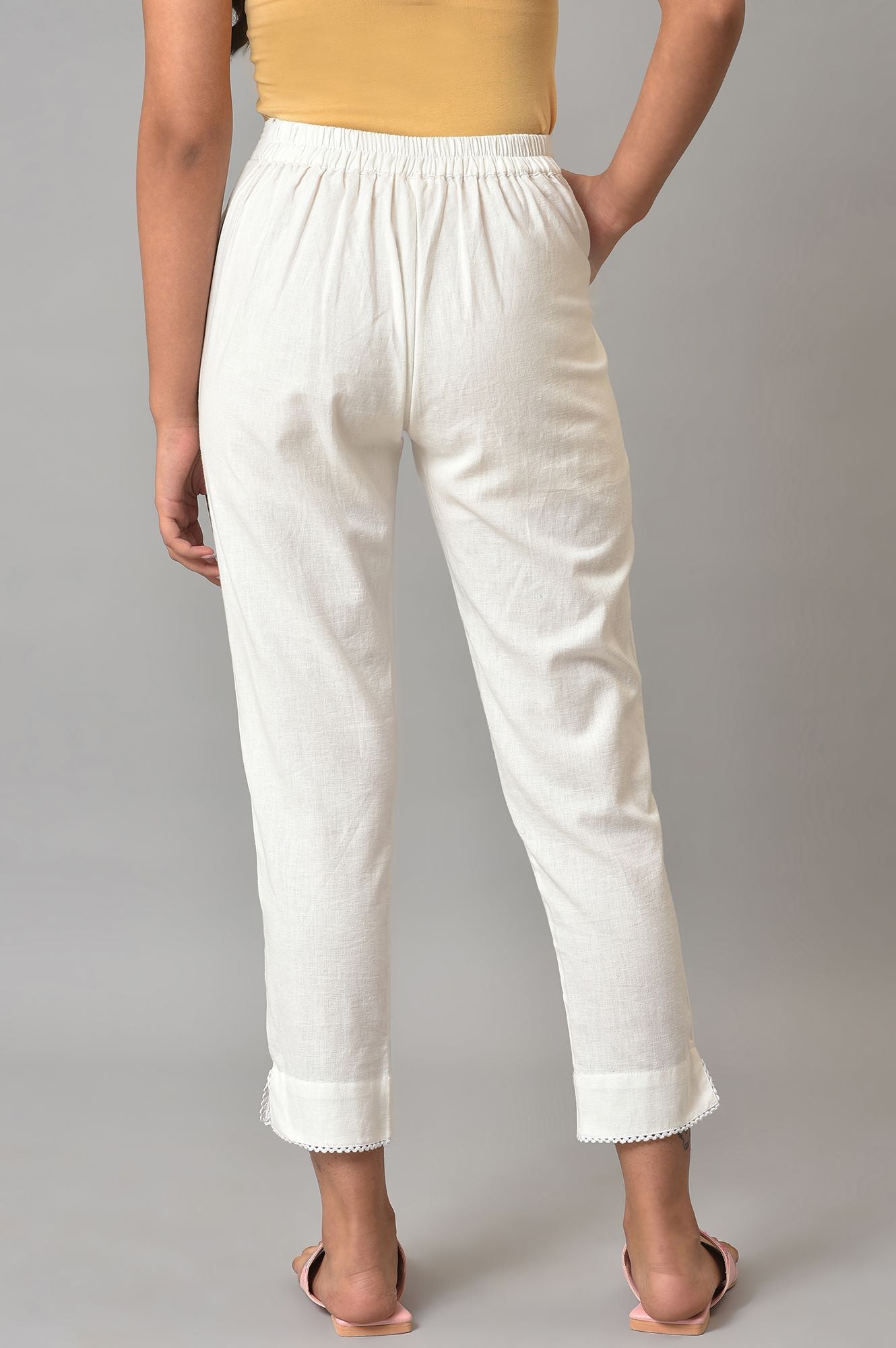 Aurelia White Trouser