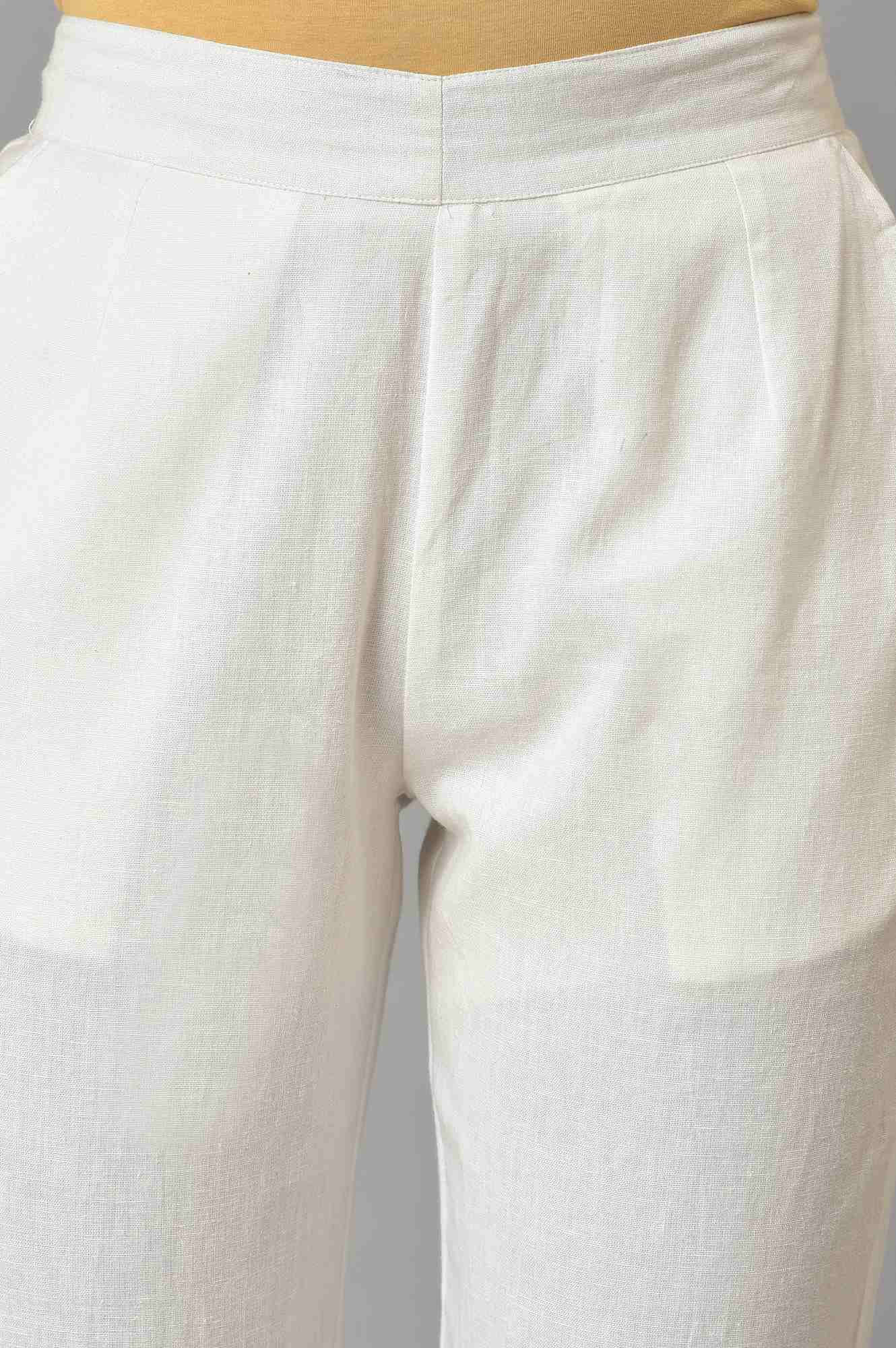 Aurelia White Trouser