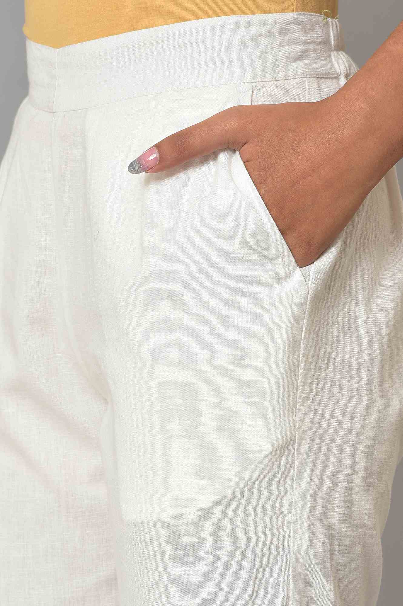 Aurelia White Trouser