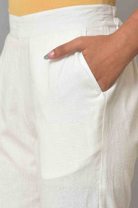 Aurelia White Trouser