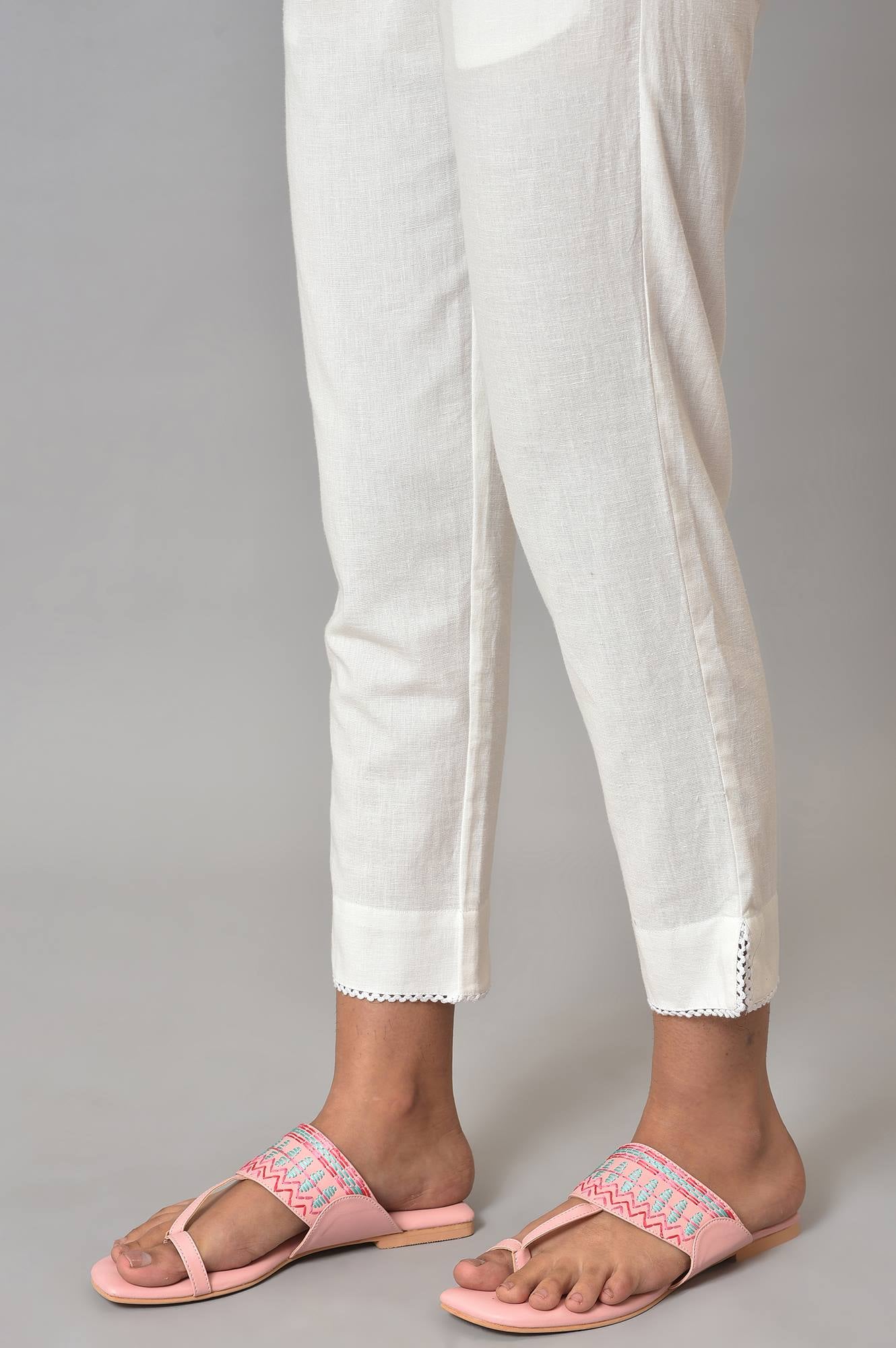 Aurelia White Trouser