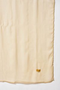 Light Gold Printed Ethnic Dupatta
