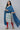 Blue Solid South Cotton Dupatta
