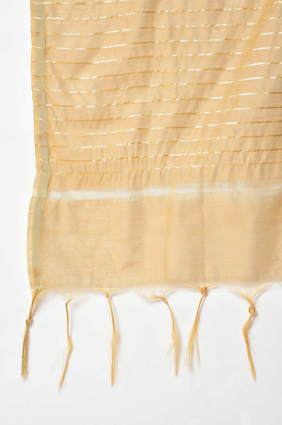 Gold Yarn-Dyed Premium Dupatta