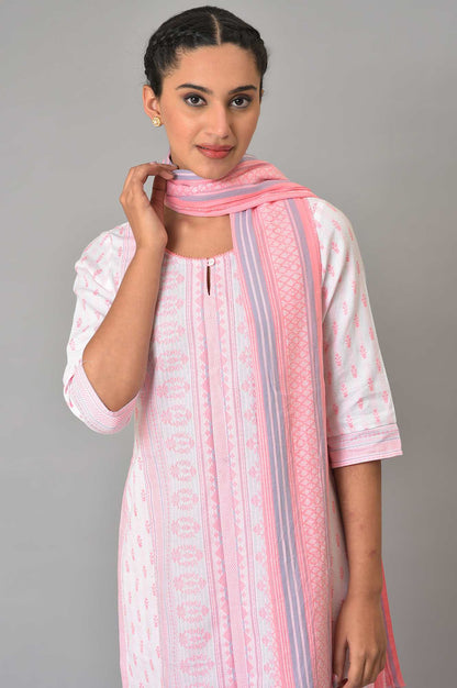 Pink Cotton Summer kurta Set