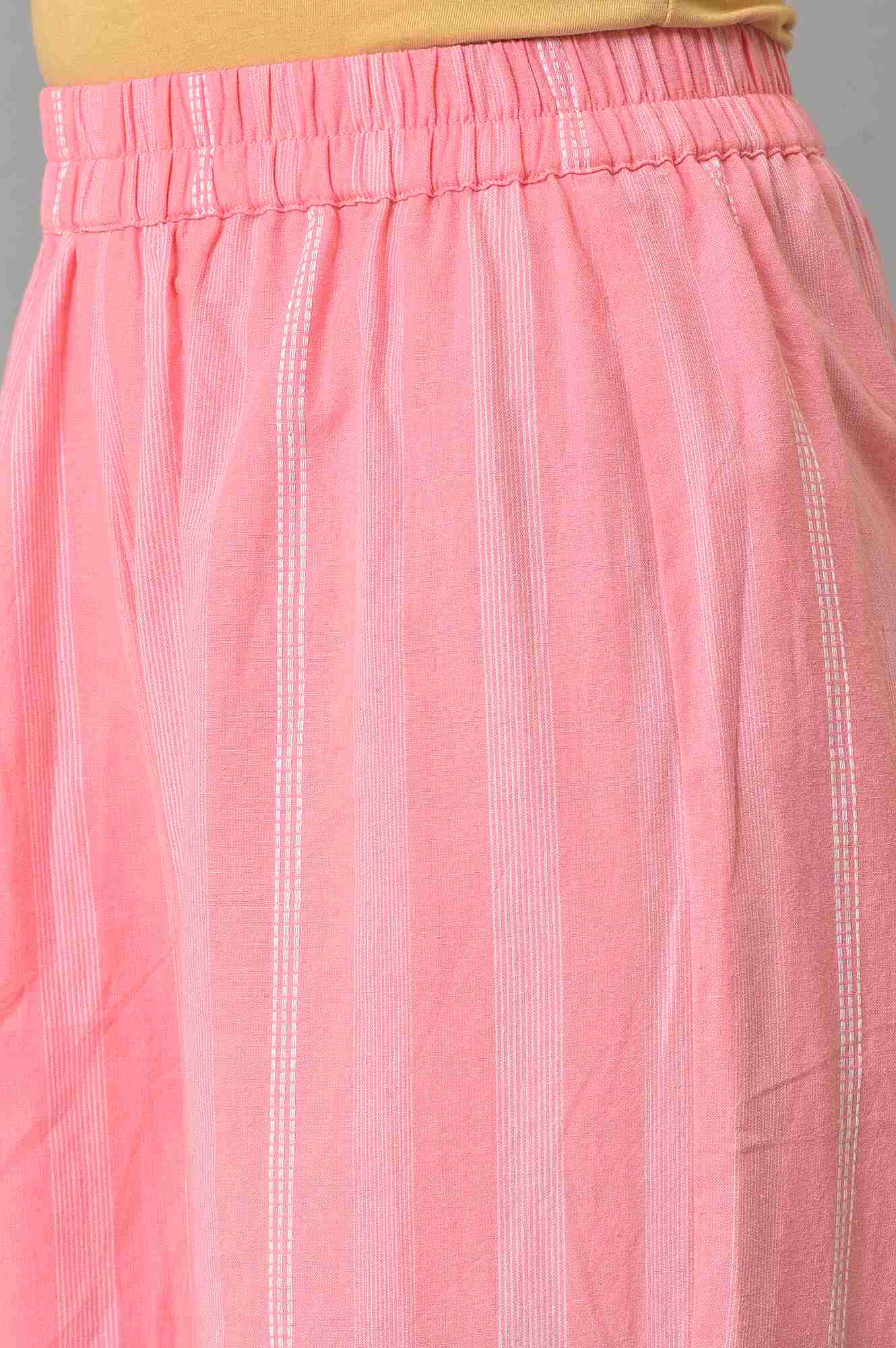 Pink Cotton Summer kurta Set