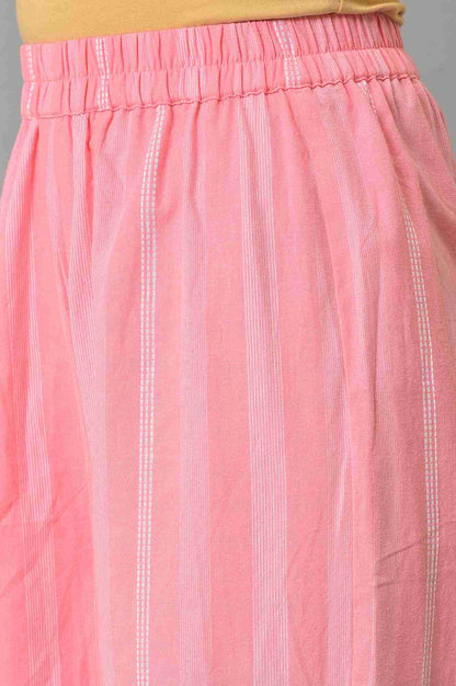 Pink Cotton Summer kurta Set