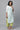White Floral Printed Cotto kurta Set