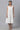 White Foil Printed Embroidered Kota kurta &amp; Tiered Inner Set