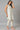 Off-White Floral Printed kurta With Trousers