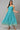 Green Kaftan Sleeves Cape And Sleeveless Dress