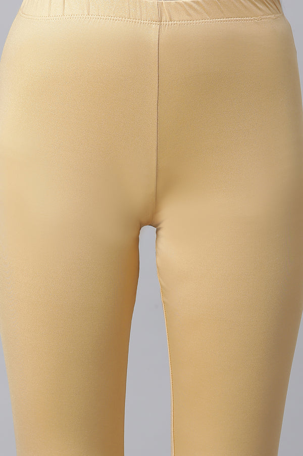 Grey Zari Embroidered Flared kurta, Tights & Dupatta Set