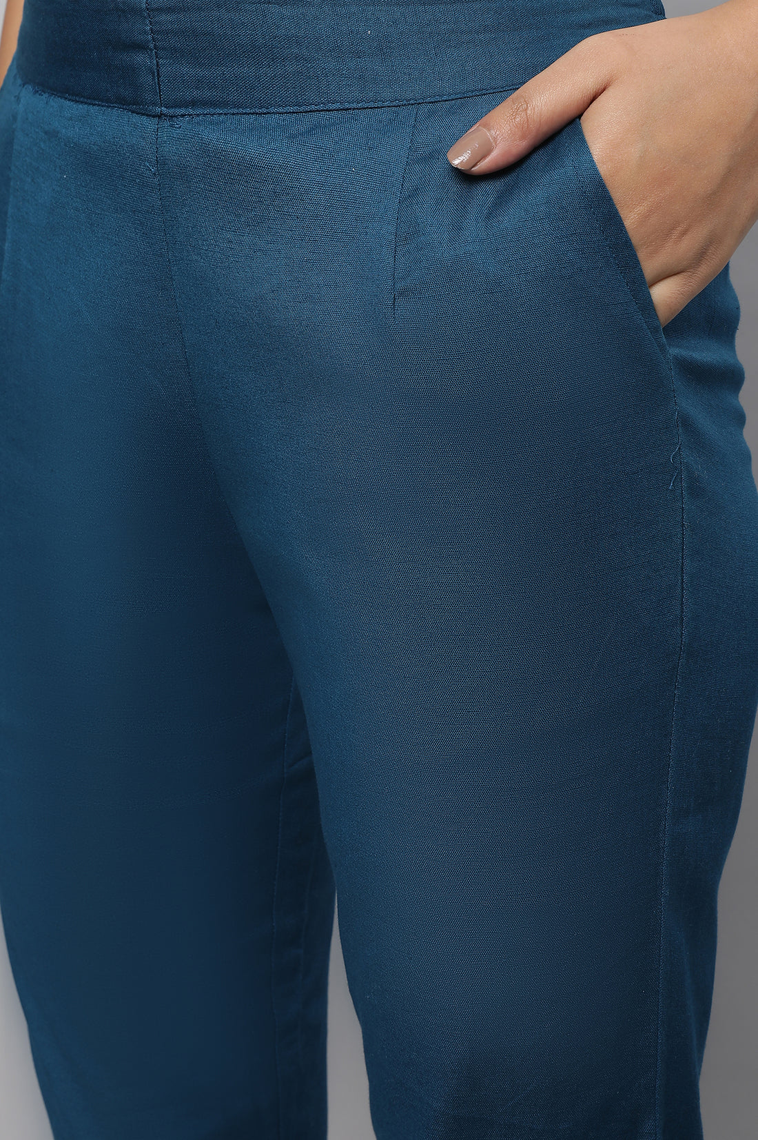 Green Printed kurta &amp; Pants Set