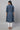 Blue Printed Cotton kurta &amp; Trousers Set