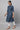 Blue Printed Cotton kurta &amp; Trousers Set