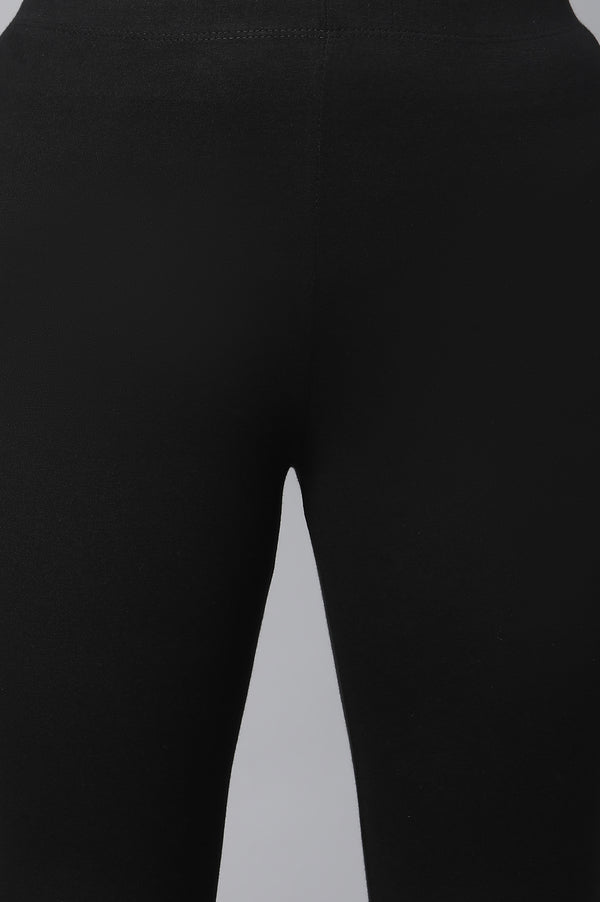 Blue Flared kurta & Tights Set