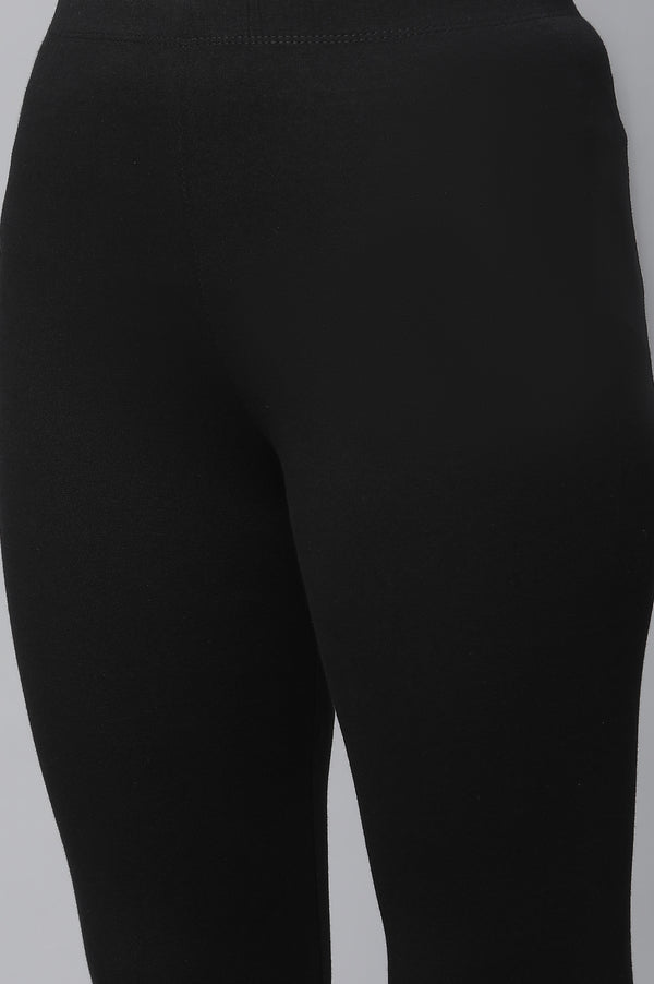 Blue Flared kurta & Tights Set