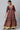 Dark Wine Flared Dress &amp; Tights Set