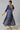 Blue Flared Dress &amp; Tights Set
