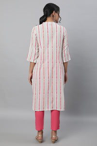 Natural Printed kurta &amp; Trousers Set