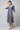 Navy Blue Printed kurta Set
