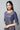 Navy Blue Printed kurta Set