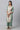 Green Printed kurta &amp; Straight Pants Set