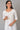 White Panelled Kurta &amp; Pants Set