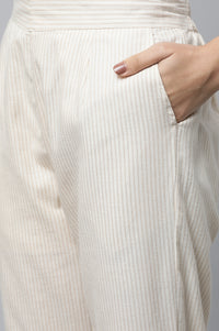 Beige Subtle Summer kurta Set