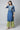 Blue Embroidered Festive kurta Set