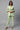 Green Floral Printed A-Line kurta Co-Ord Set